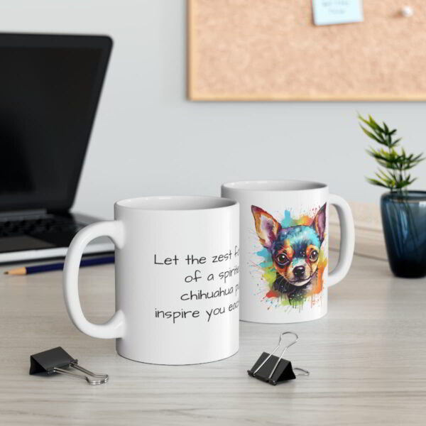 Charming Chihuahua Mug - Your Daily Dose of Cuteness!