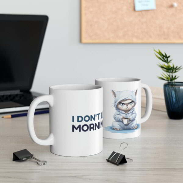 Grumpy Cat Mug - Mornings Made Bearable!