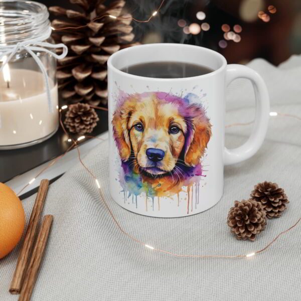 Golden Retriever Perk Cup - Sip with a Smile!