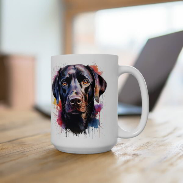 "Coffee and Labs"  15oz. Coffee Mug